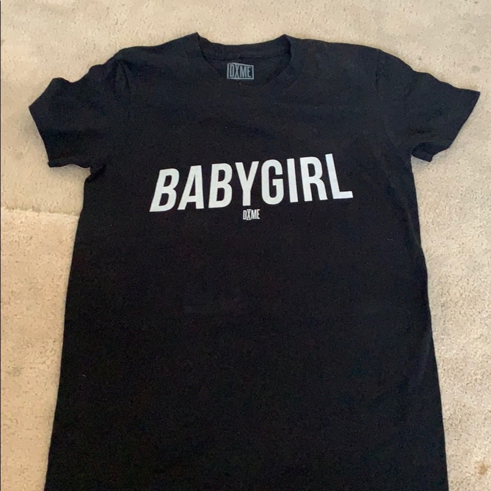 Dimepiece Babygirl Tee Black Large